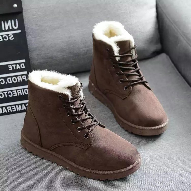 2022 New winter plus velvet thickening soft cotton shoes for women warm snow boots