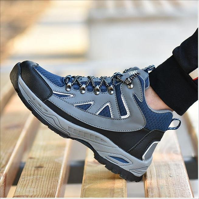 Hot Selling Customized Breathable Lightweight Work Boots Wholesale Men's And Women's Work Sport Safety Shoes