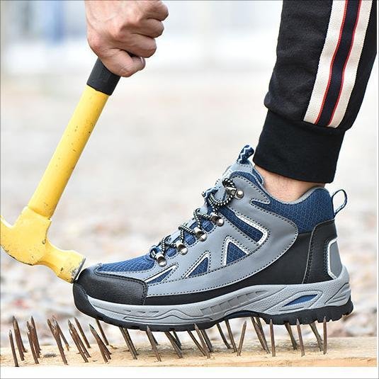 Hot Selling Customized Breathable Lightweight Work Boots Wholesale Men's And Women's Work Sport Safety Shoes