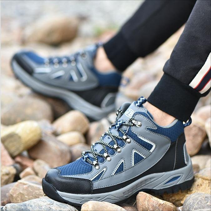 Hot Selling Customized Breathable Lightweight Work Boots Wholesale Men's And Women's Work Sport Safety Shoes
