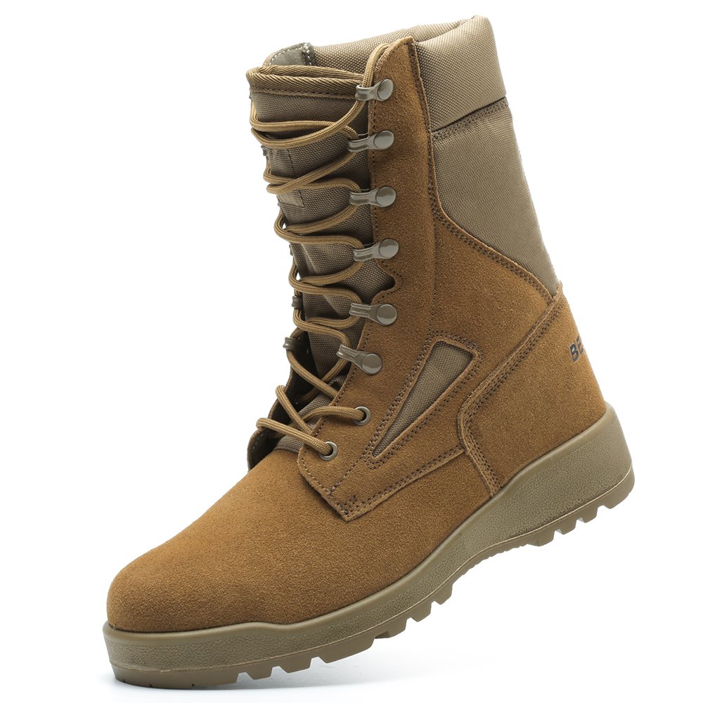 Hot Selling Suede Leather Tactical Shoes For Men Tactical Boots