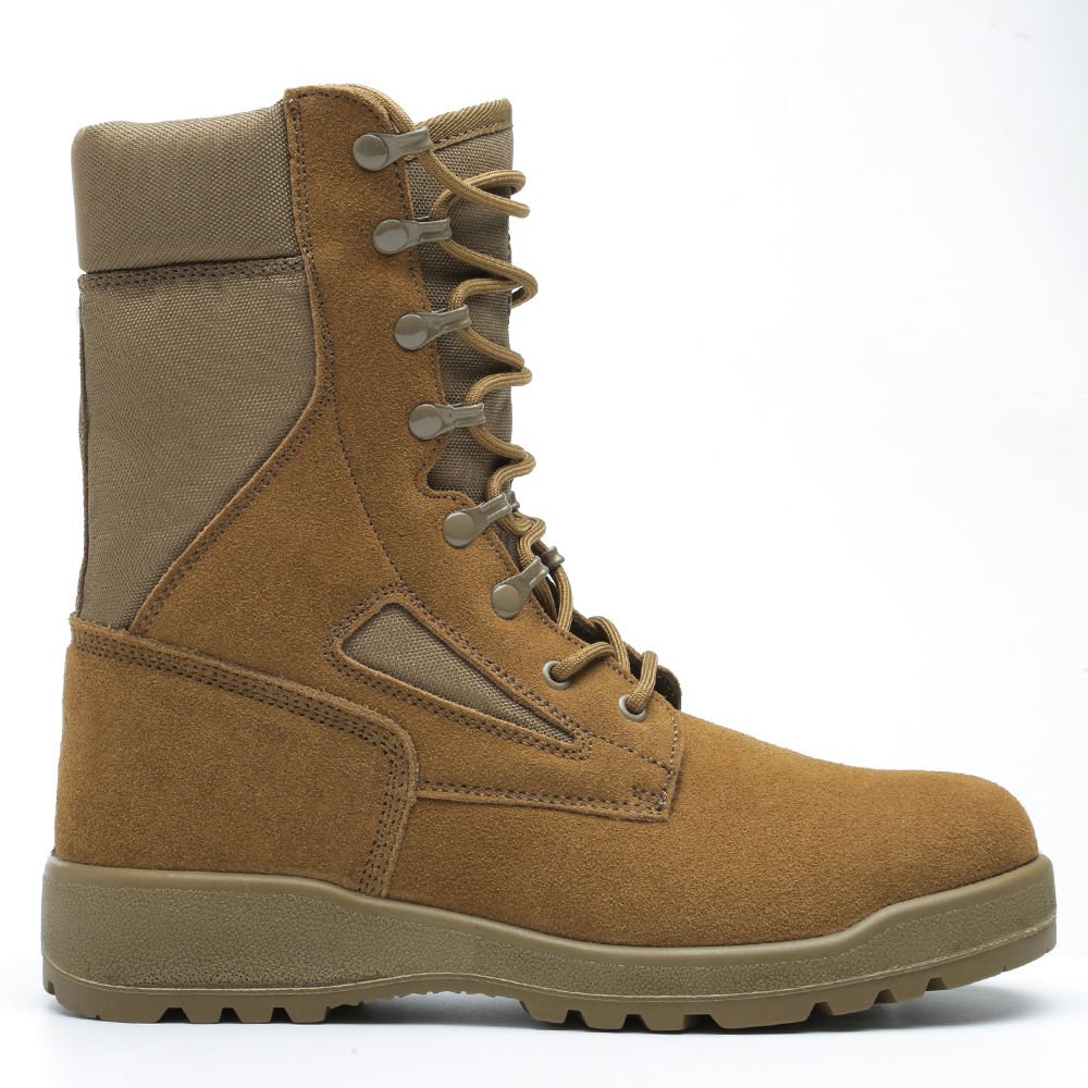 Hot Selling Suede Leather Tactical Shoes For Men Tactical Boots