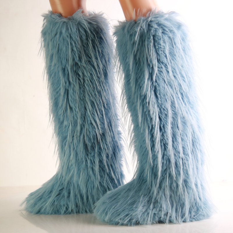 wholesale botas mujer 2023 womens winter snow boots fur lined warm ankle boot