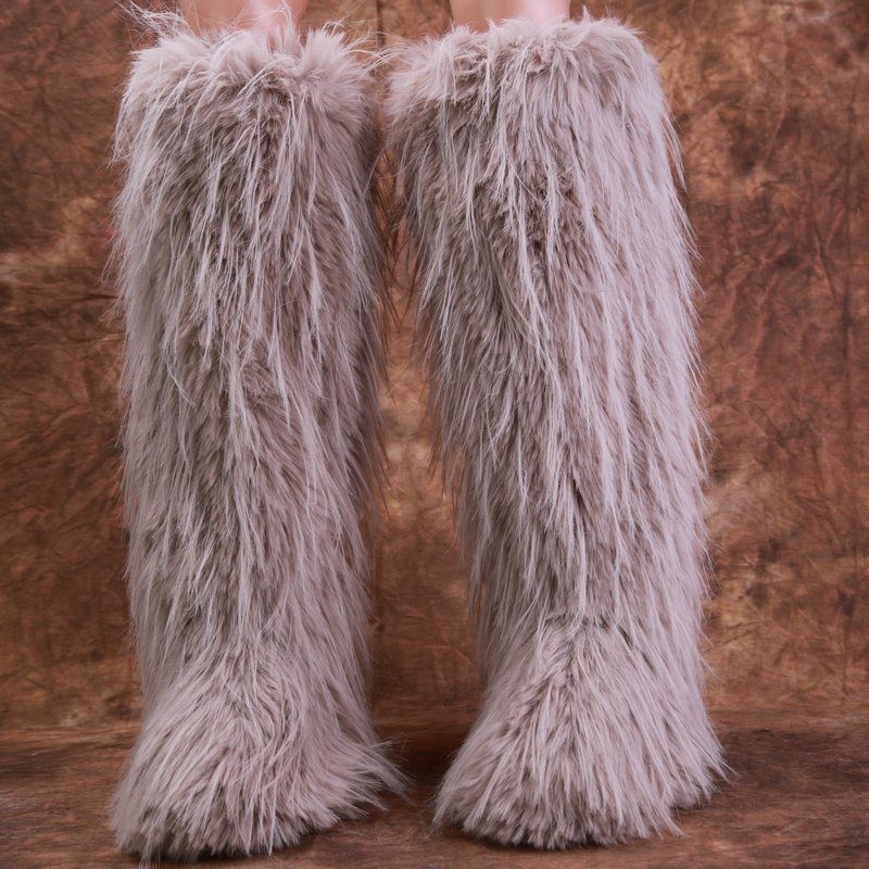 wholesale botas mujer 2023 womens winter snow boots fur lined warm ankle boot