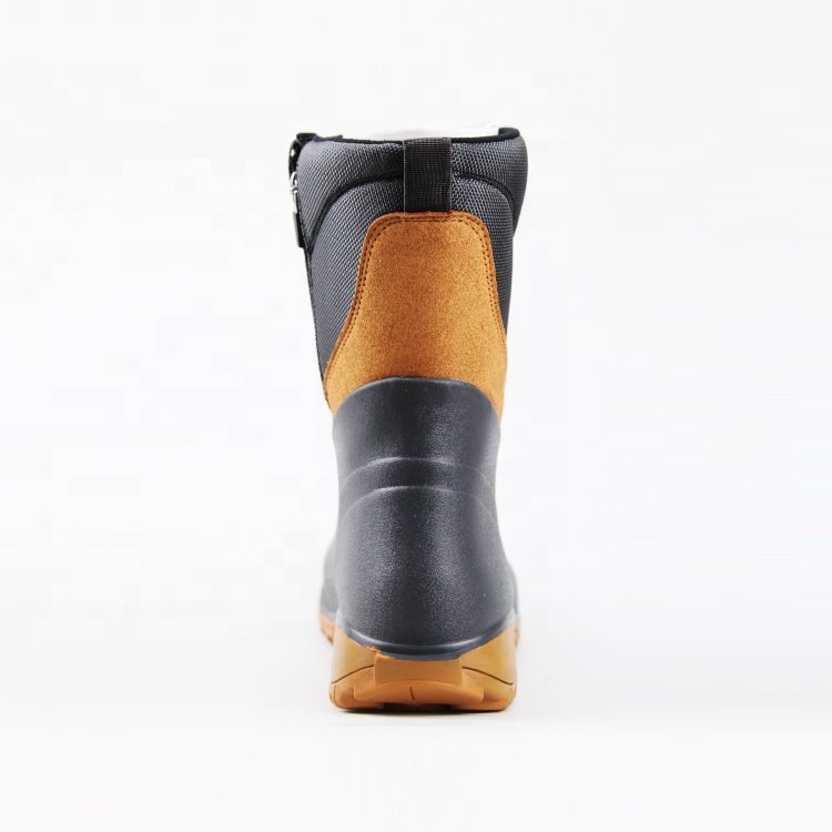 New fashionable wholesale anti-slip mid calf neoprene boots fashion woman boots