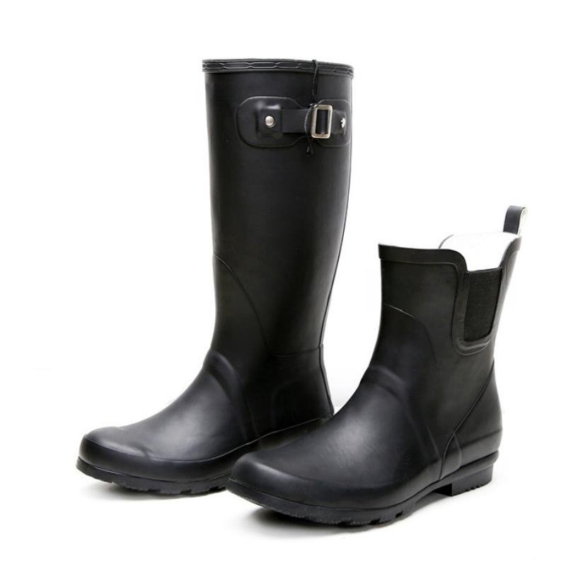 Drop shipping Custom Logo Personalized Brand Safety Rain Boots Women