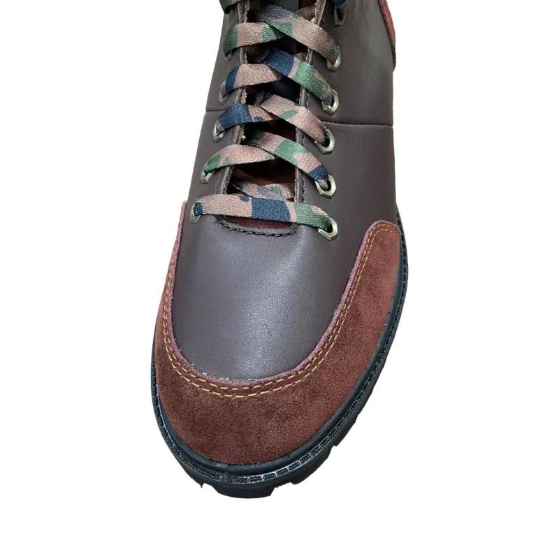 Customized Design Service Men Boots Protective Rubber Cow Leather Men Shoes Gladiator Esd Safety Martin Boots