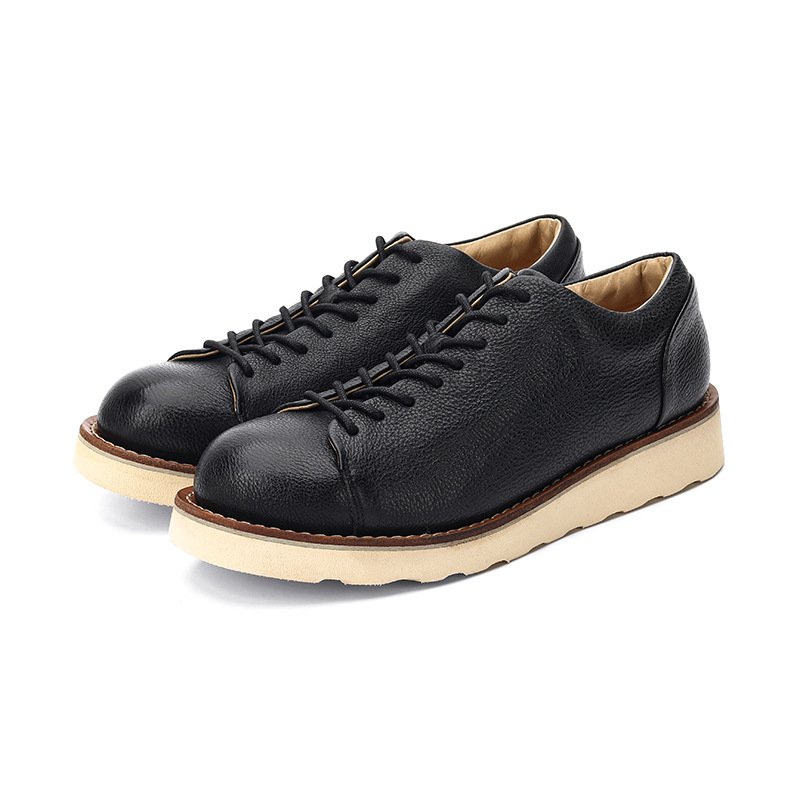 Fashionable New Style Genuine Leather Men'S Martin Boots Work Attire Vintage Shoes Leather Shoes For Men