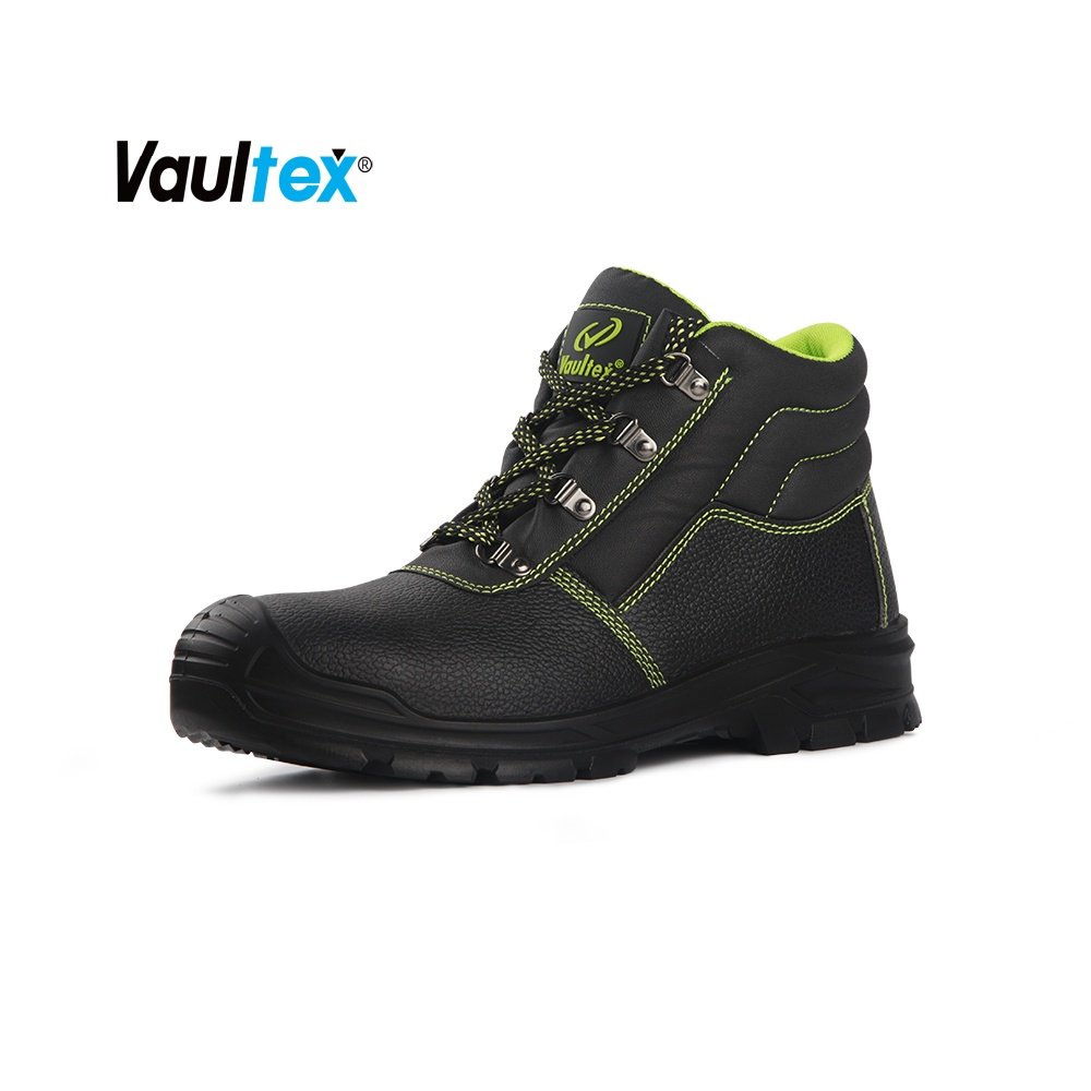 Vaultex Wholesale Non Slip Anti Puncture Indestructible Men Work Safety Shoes Boots With Steel Toe And Steel Plate
