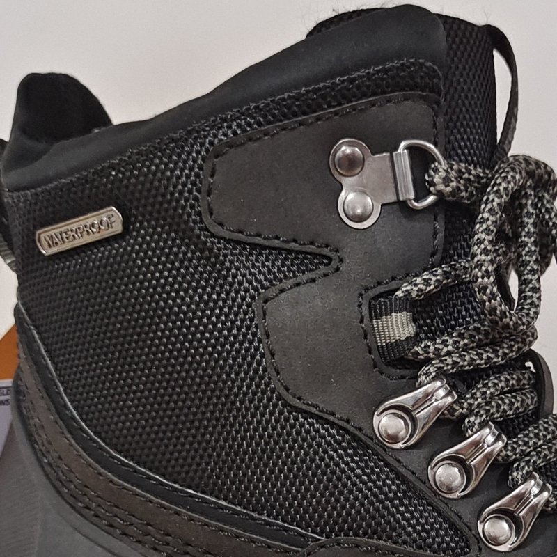 OEM Custom Wellies Gloss Black Women Fahion Rain Boots Long Rubber Boots