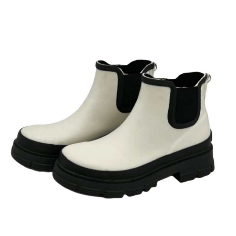 Rain Boots Customizable Cheap Anti-slip Safety Women's Chunky Rain Boots