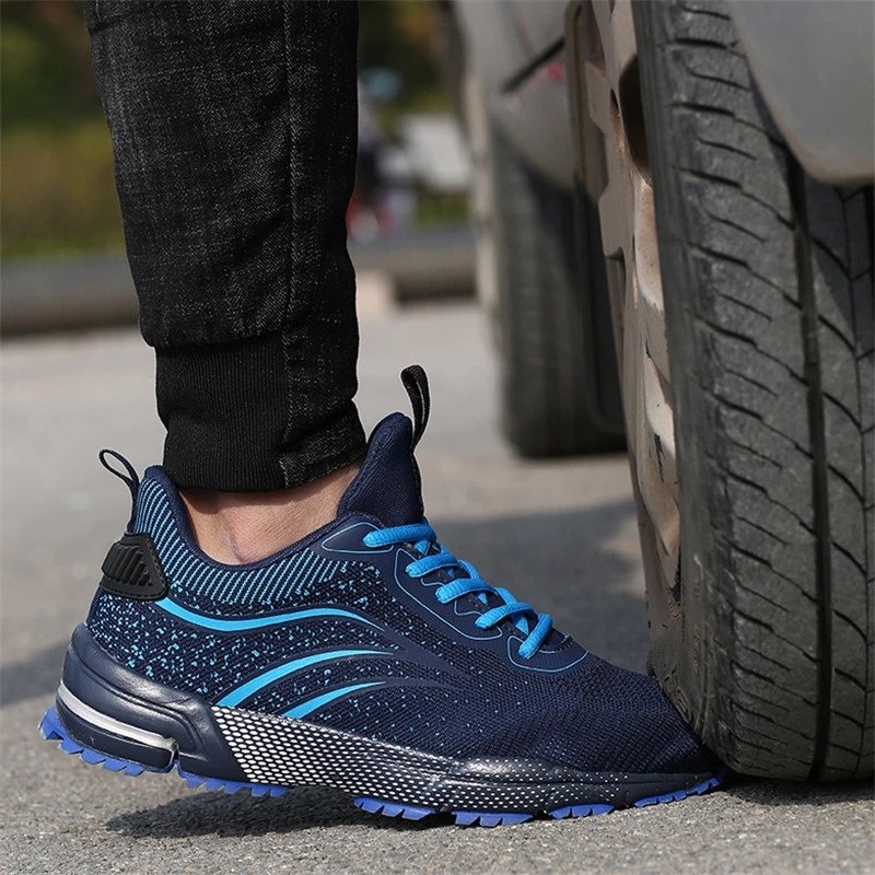 Sneakers Steel toe safety Shoes for Insulated Power Work Shoes Indestructible Protective Boots