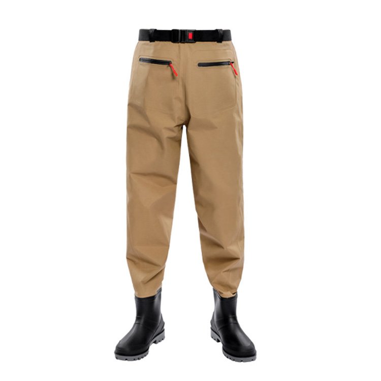 high quality professional waist high wading boots fishing pants boots waterproof fly fishing waders wading fishing boots