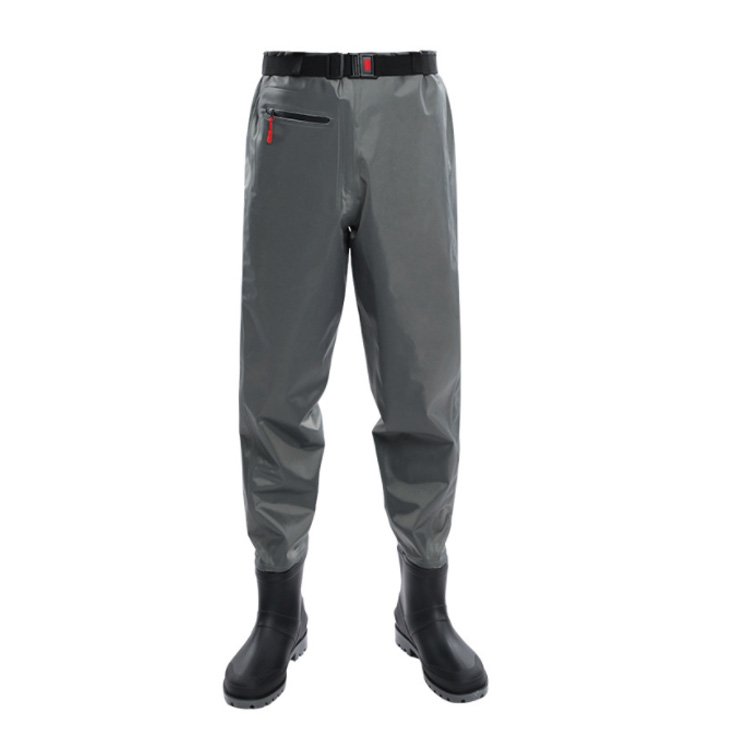 high quality professional waist high wading boots fishing pants boots waterproof fly fishing waders wading fishing boots