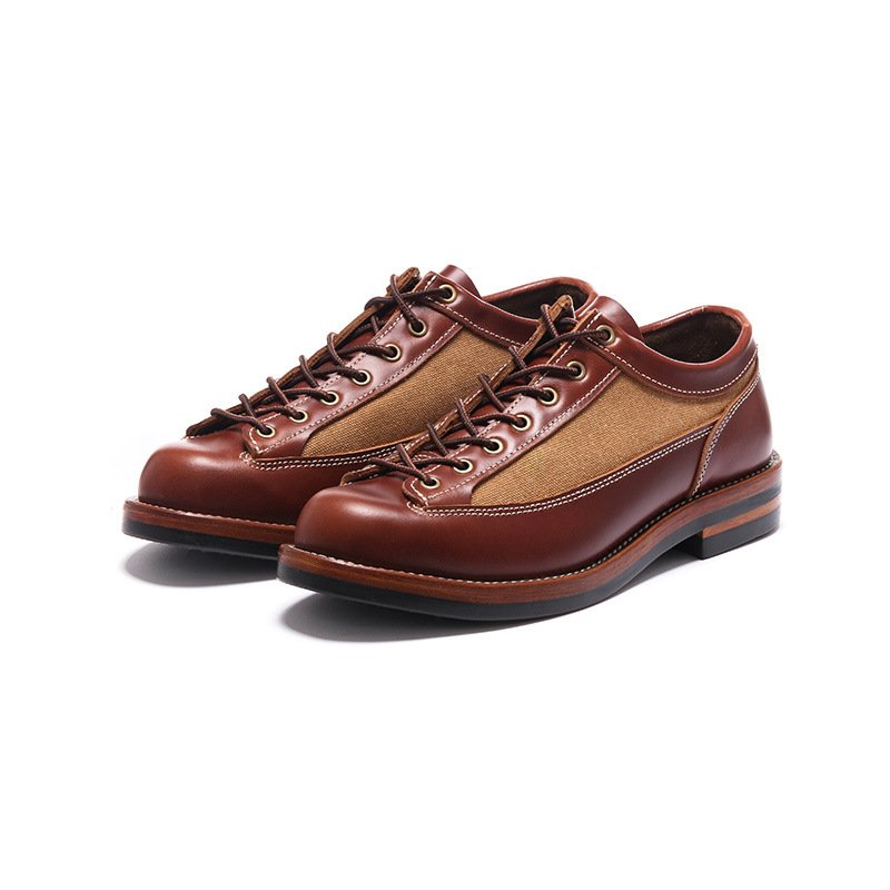 New Cowhide Martin Boots for Men's Casual Low Top leather boots for men