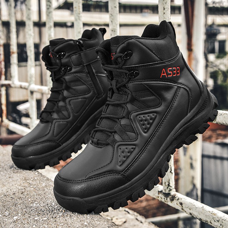 High Quality Tactical Combat Boots Breathable Wear-resistant Lightweight Training Hiking Outdoor Shoes