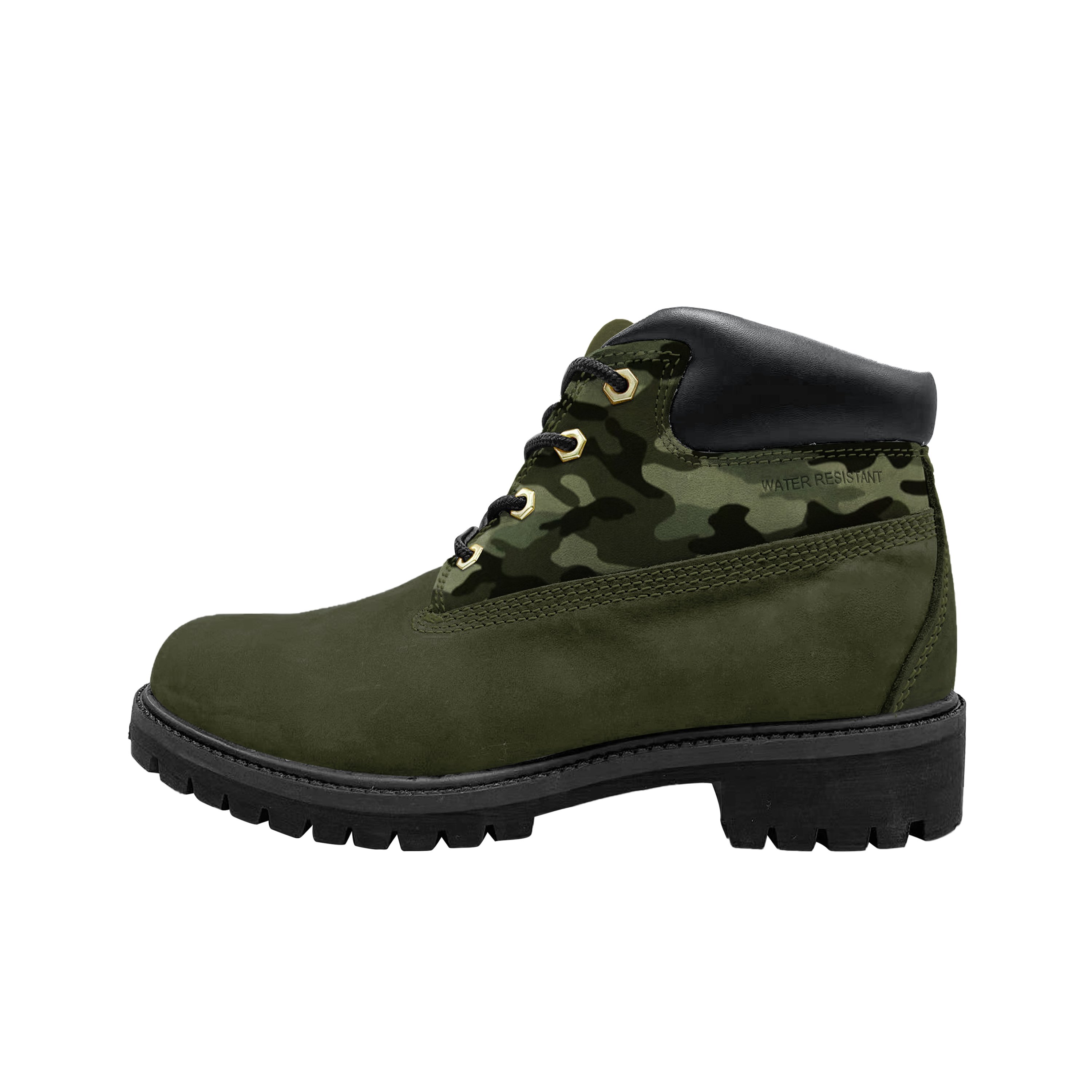 Custom Fasion Boots British Style Men's Shoes Waterproofs High-Top Cowhide Worker Boots Ankle Martin Boots