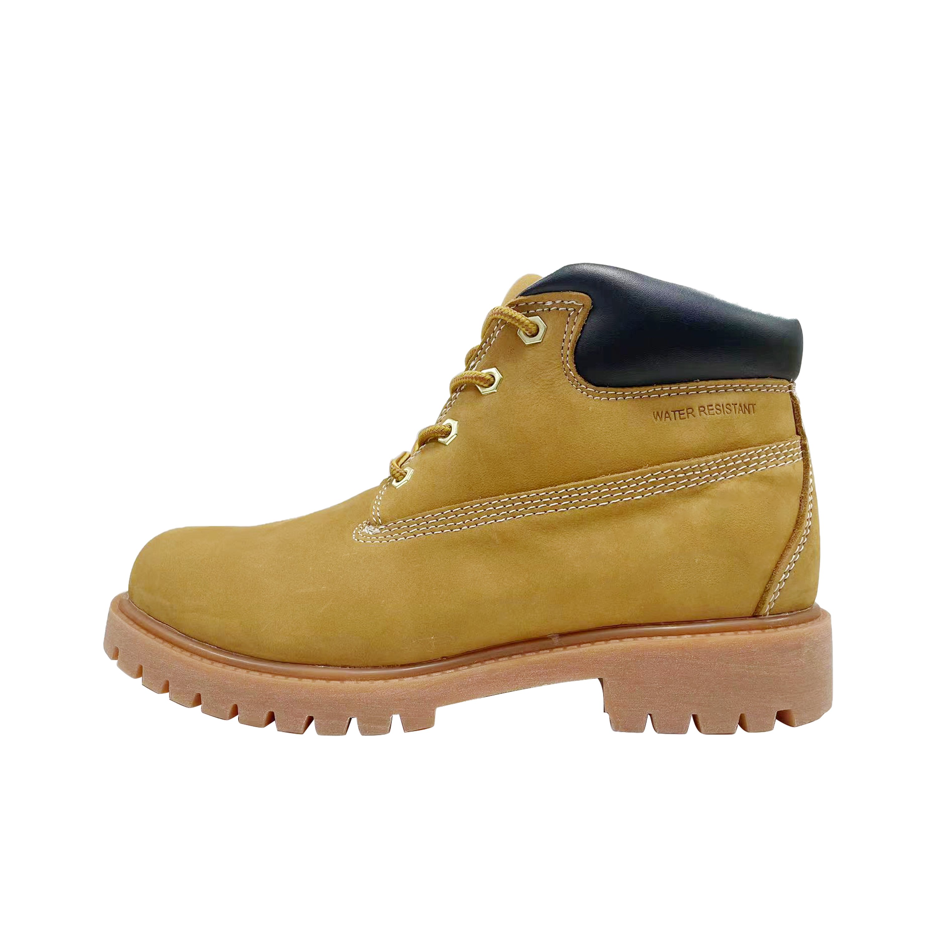Custom Fasion Boots British Style Men's Shoes Waterproofs High-Top Cowhide Worker Boots Ankle Martin Boots
