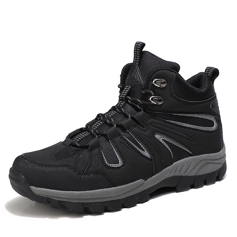 Mens climbing mountain boots outdoor hiking boot shoe