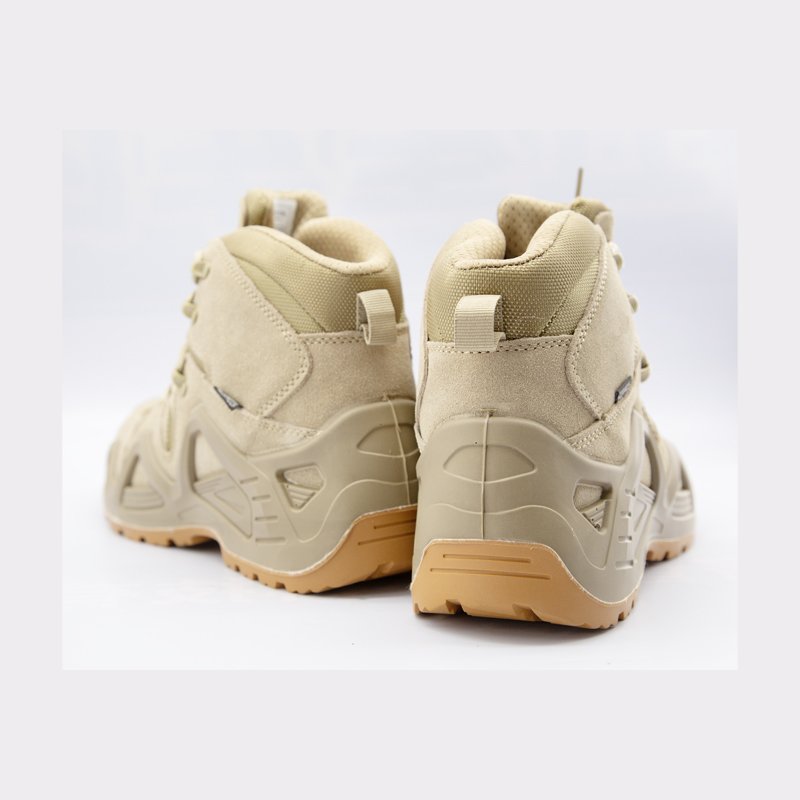 Wholesale Combat Jungle Men's Split Suede Outsole PU Rubber Tactical Boots