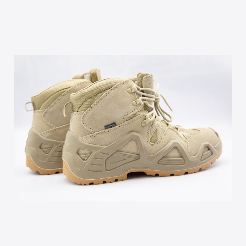 Wholesale Combat Jungle Men's Split Suede Outsole PU Rubber Tactical Boots