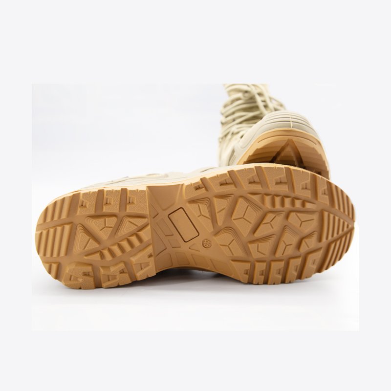 Wholesale Combat Jungle Men's Split Suede Outsole PU Rubber Tactical Boots