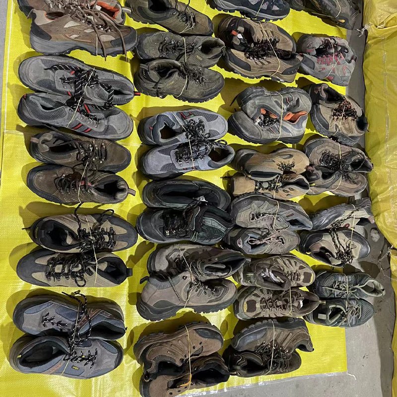 wholesale second hand shoes stock used hiking boots second hand boots for football
