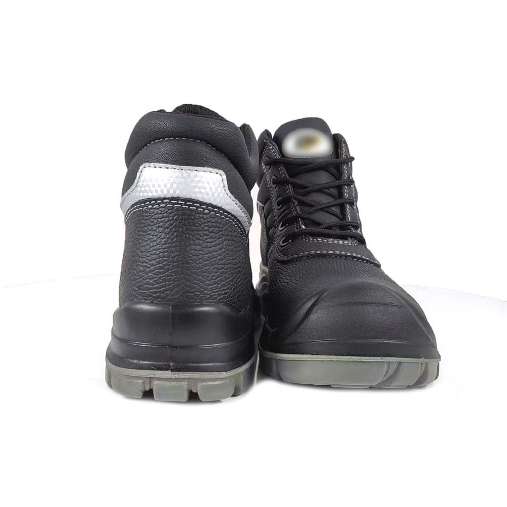 VITOSAFE High Quality Custom Black Cow Leather Working Steel Toe Safety Shoes/boots S3
