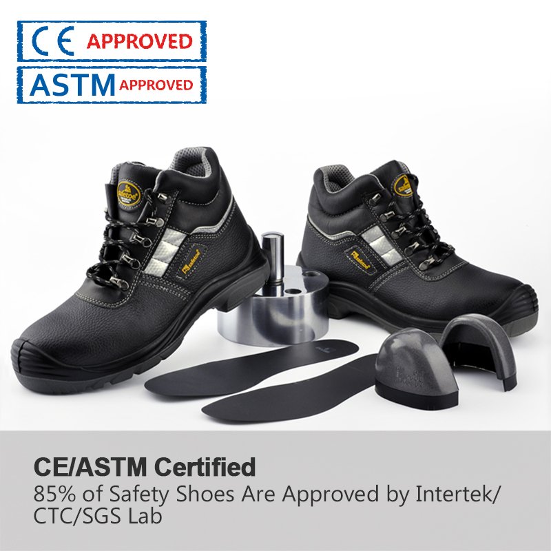 High heel steel toe boots,steel toe safety shoes for worker