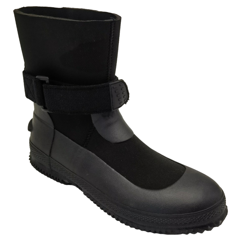 6mm Neoprene Dive Boots - Scuba Diving Water Booties Glued Blind Stitch Anti-Slip Premium Sole Boots for Water Sports