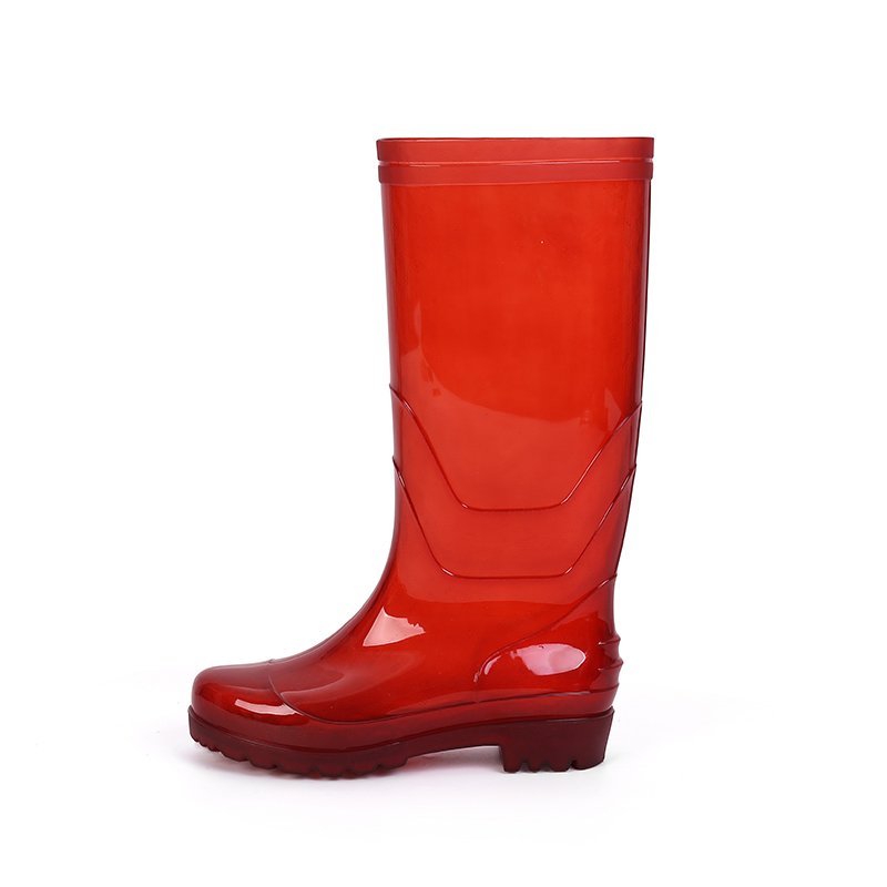 Customized Fashion Rain for Adult Industrial Unique Pvc Steel Plate Midsole Protective Boots