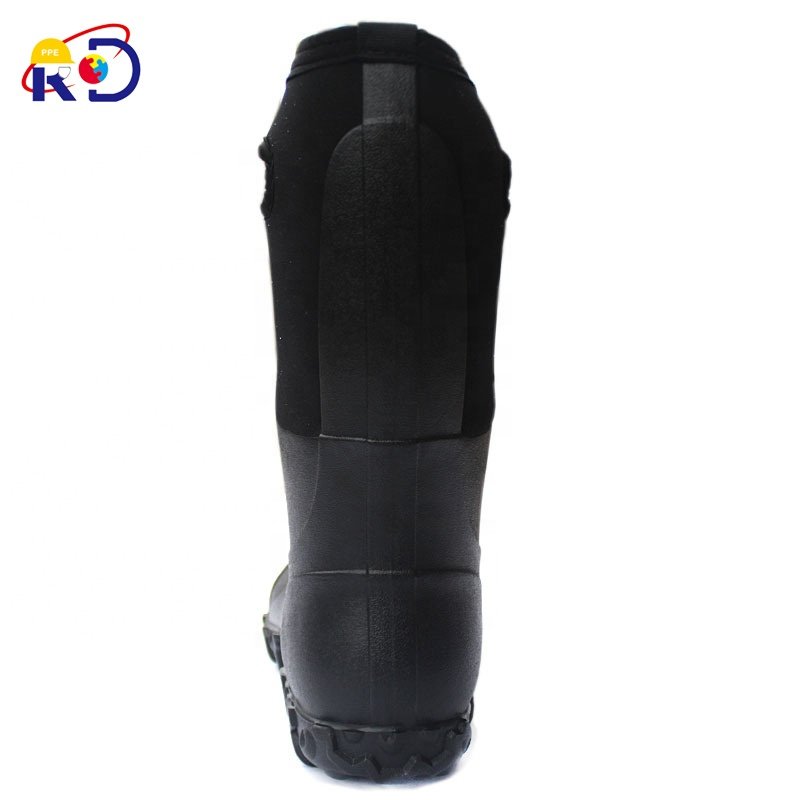 high quality diving material waterproof and breathable neoprene rain boots