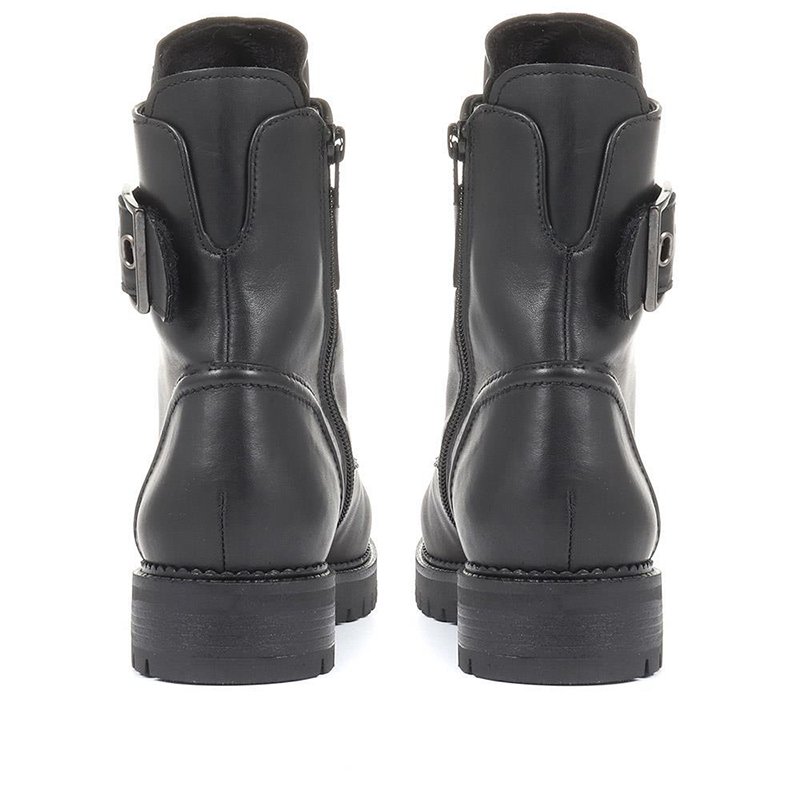 2022 Martin Boots women's winter new cashmere thickened side zipper ankle boots women's head layer cowhide boots