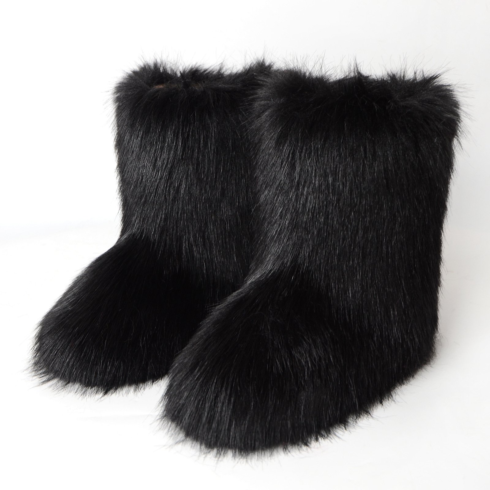 Fall Winter Women Wholesale Warm and antiskid high quality Mongolian fur boots for women