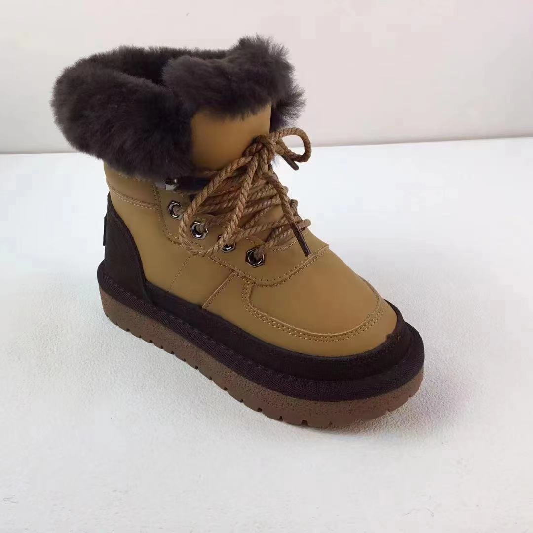 2023 elegant classic soft warm winter ankle Boots shoes for kids boys girls