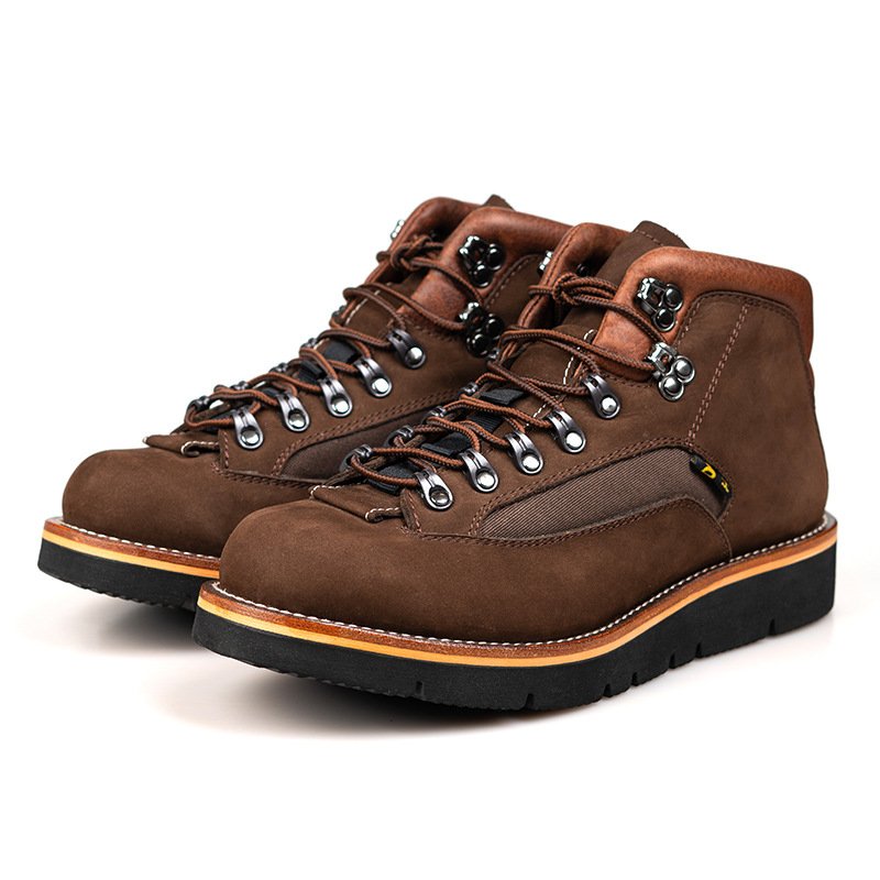 Hot Sale Fashion Designer Genuine Leather quality Boots Men Shoes Men's Boots