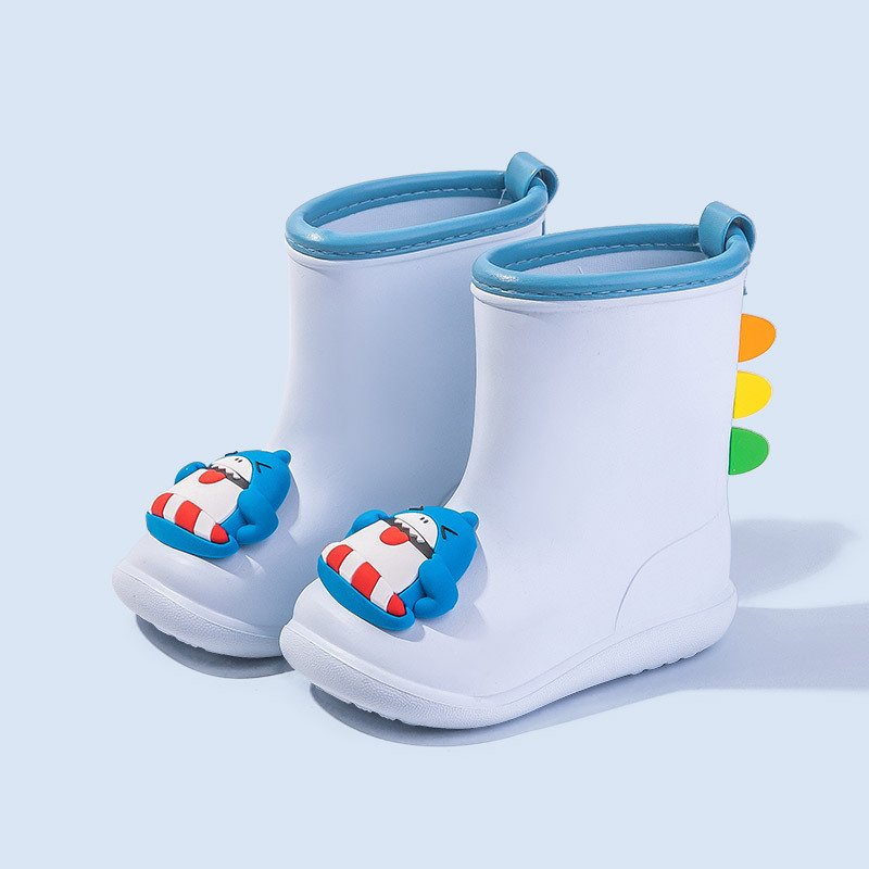 Children Rain Boots Cartoon Boys and Girls Outdoor Baby Rain Boots Non-slip Soft Cute Rainboots EVA Wholesale Waterproof Kids