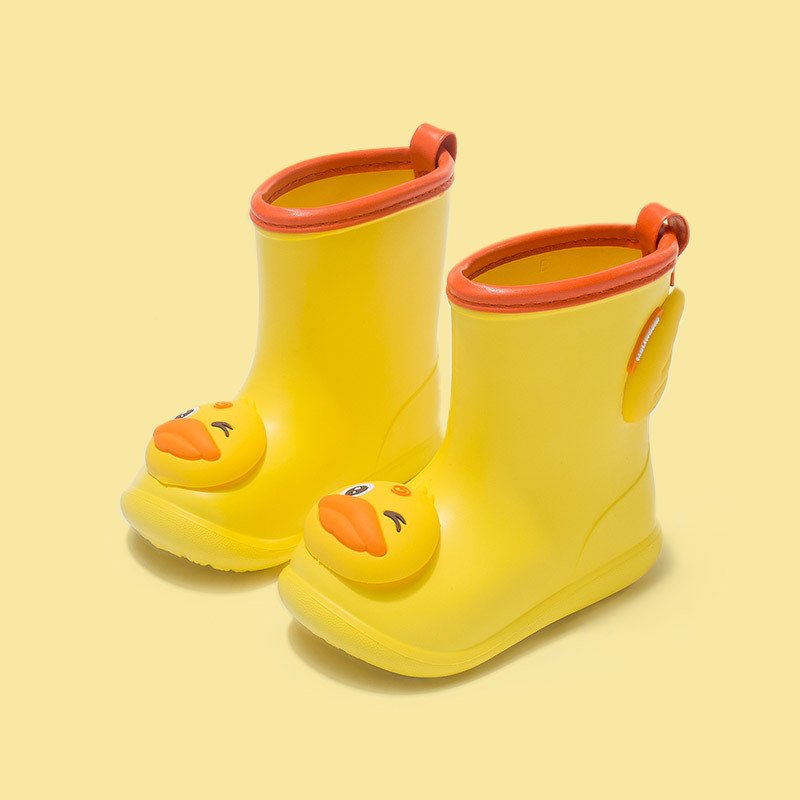 Children Rain Boots Cartoon Boys and Girls Outdoor Baby Rain Boots Non-slip Soft Cute Rainboots EVA Wholesale Waterproof Kids