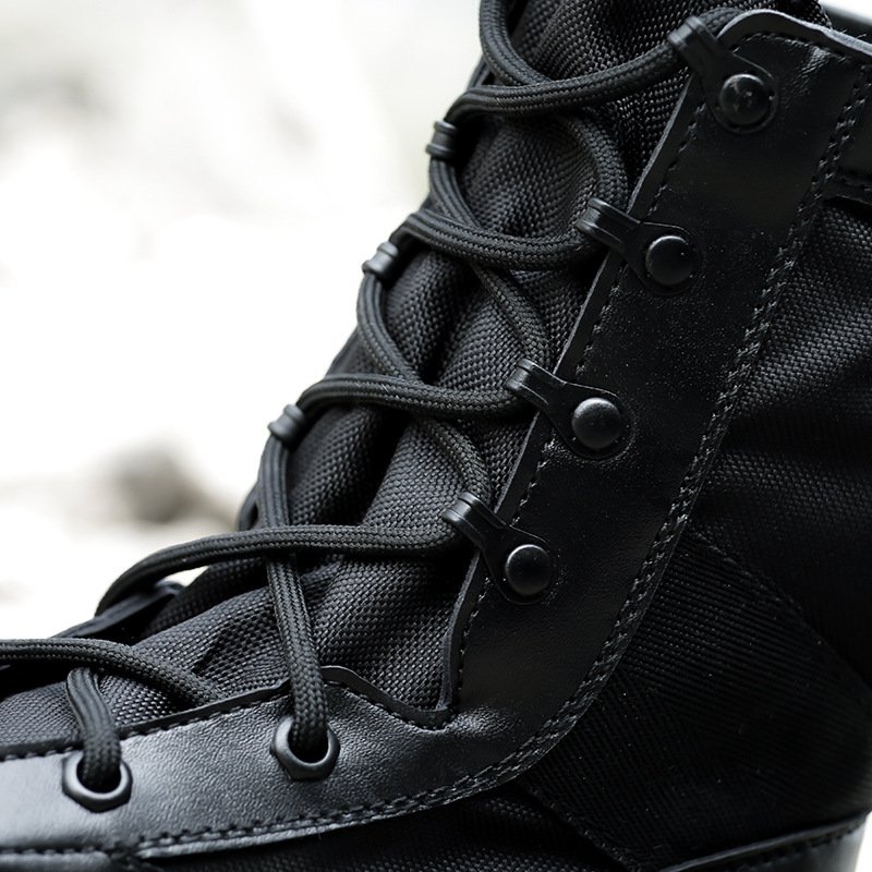 Men's Tactical Boots Desert Waterproof Work Safety Boots Climbing Sport Shoes Outdoor Hiking Combat Boots