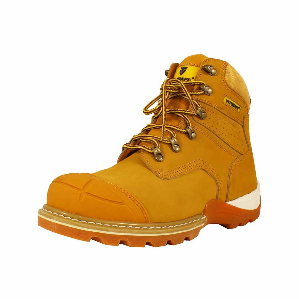 VITOSAFE rubber goodyear welted EVA rubber industrial zapatos de seguridad work safety boot