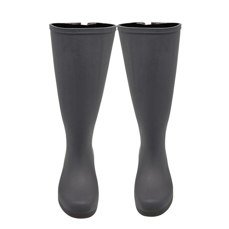 Wholesale Tall Beautiful Prints Rain Boot with Custom Logo Ladies Rubber Rain Boots for Woman