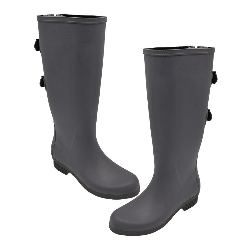 Wholesale Tall Beautiful Prints Rain Boot with Custom Logo Ladies Rubber Rain Boots for Woman