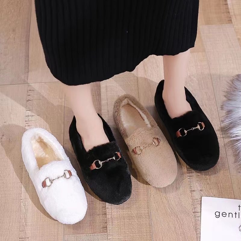 Factory Price Wholesale Brand Winter Shoes Fashion Design Warm Winter Boots For Women Fur Nude Boots