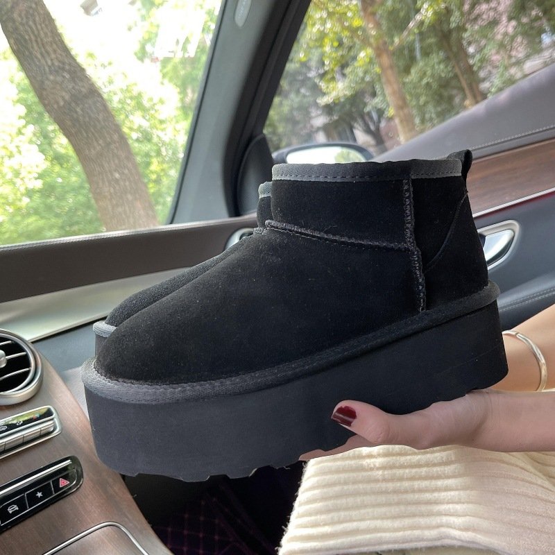Wholesale winter fashion design warm boots custom snow winter boots for women