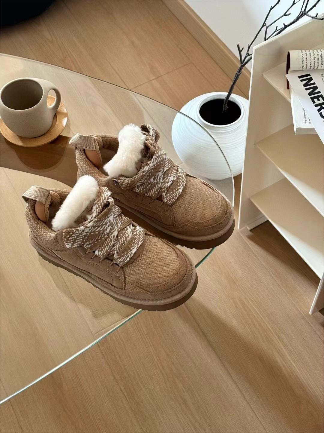QY1114 2024 New arrivals Brands Designer Fashion Trendy Best Selling Women's 100% Genuine Leather Snow Boots