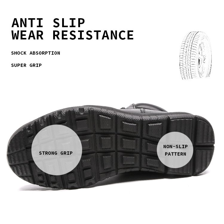FLYFIT Men Mid Top Shoes Boots Shoes Outdoor Tactical Shoes