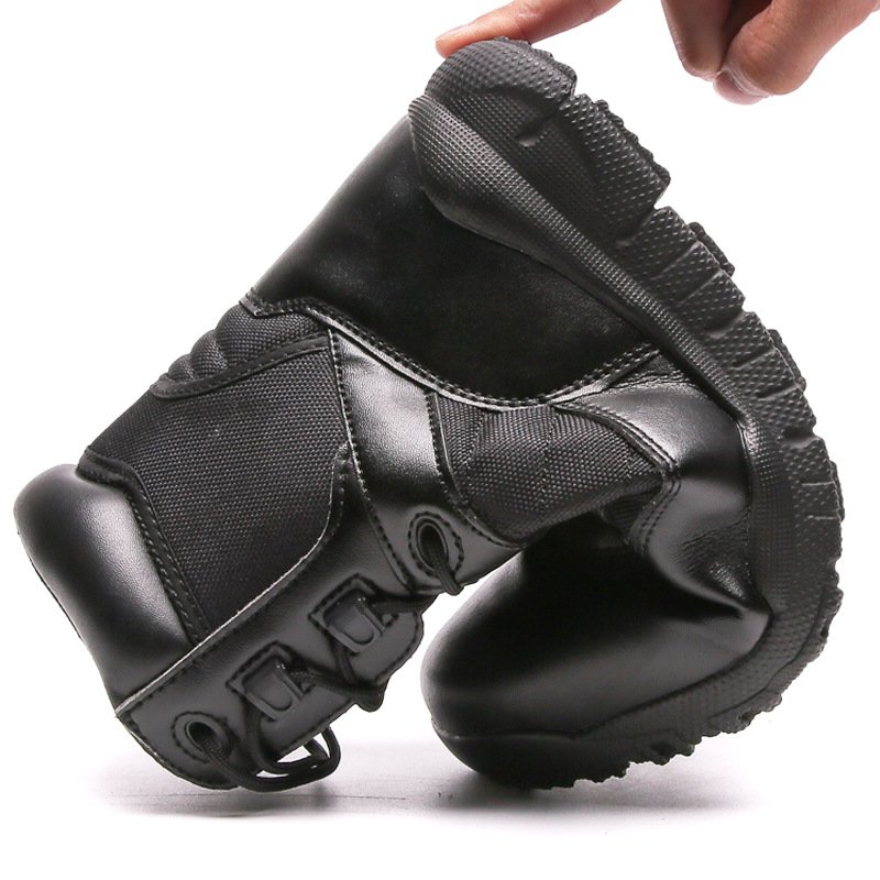 FLYFIT Men Mid Top Shoes Boots Shoes Outdoor Tactical Shoes