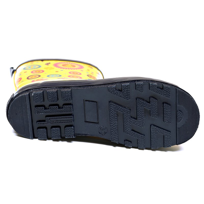 custom waterproof soft non slip rain boot