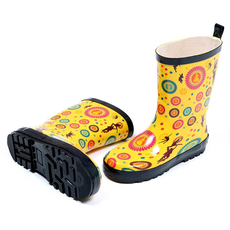custom waterproof soft non slip rain boot