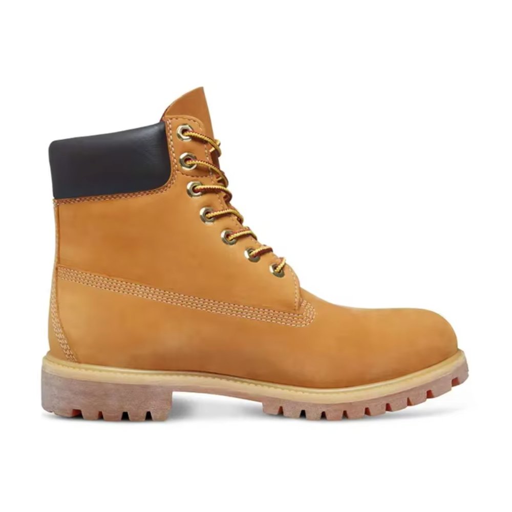 New Arrival Fashion Classic Boots Men's Rhubarb Boots High-top British Tooling Men's Shoes Autumn Waterproof Men's Boots